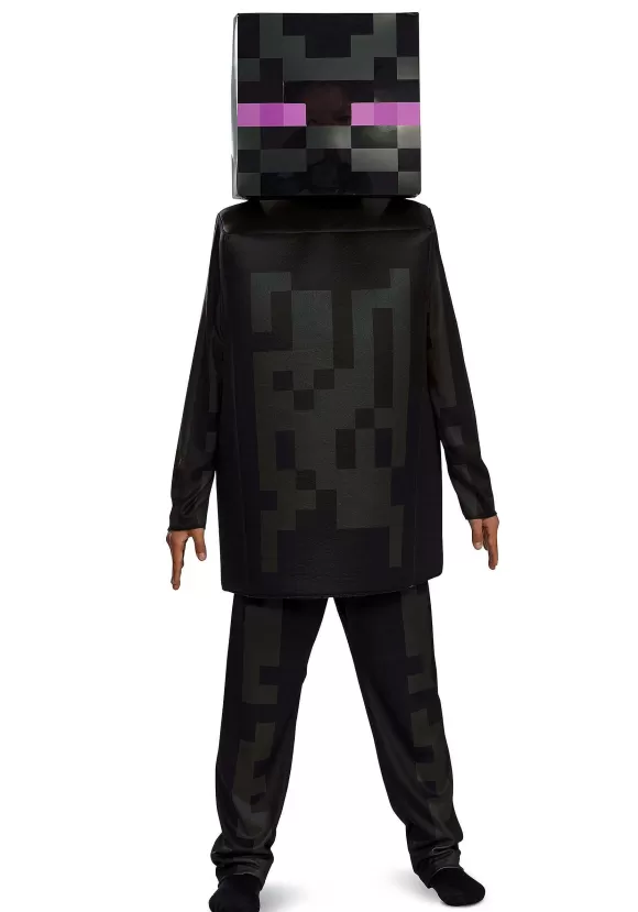 Fashion Disguise Limited Minecraft Child Enderman Deluxe Costume