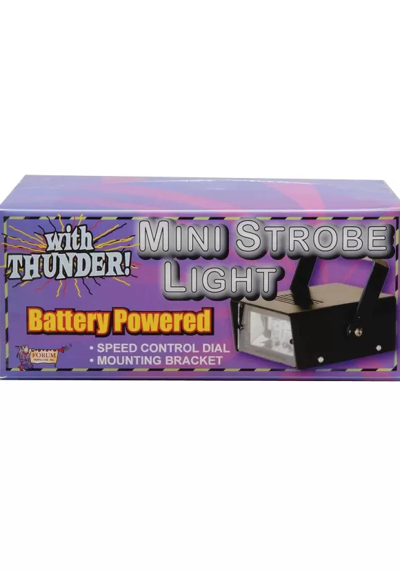 Fashion Forum Novelties, Inc Mini Led Strobe Light With Thunder