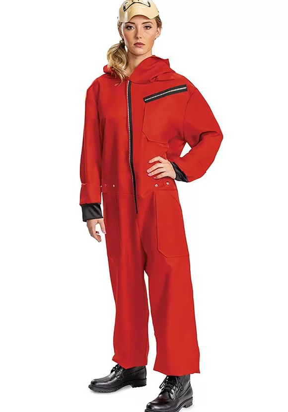 Outlet Disguise Money Heist Jumpsuit And Mask Costume For Adults