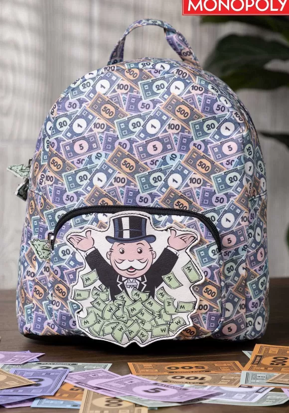 Store Hasbro Monopoly Aop Money Mini Backpack