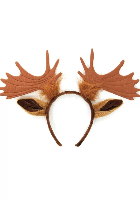 Cheap FUN Costumes Moose Ears & Antlers | Costume Headband