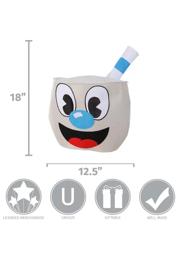 Store FUN Costumes Mugman Felt Character Head