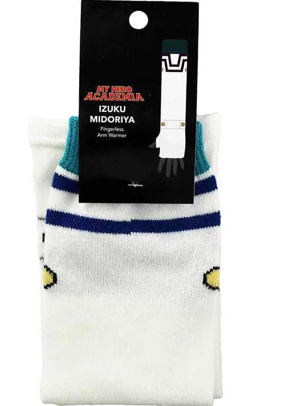 Fashion Bioworld Merchandising / Independent Sales My Hero Academia Deku Knit Arm Warmers