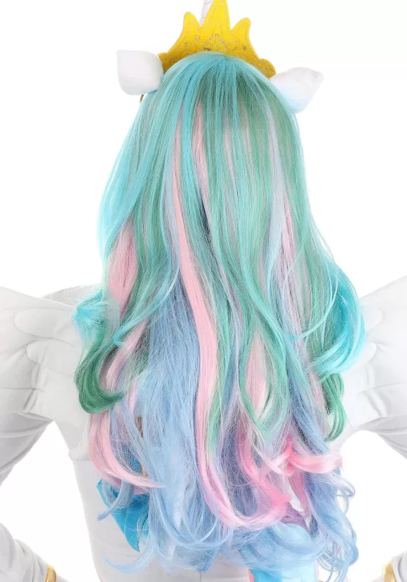 Best Sale FUN Costumes My Little Pony Princess Celestia Wig For Women