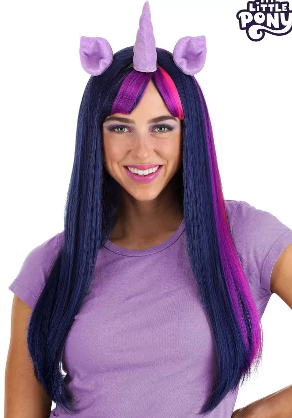 Hot FUN Costumes My Little Pony Twilight Sparkle Adult Wig