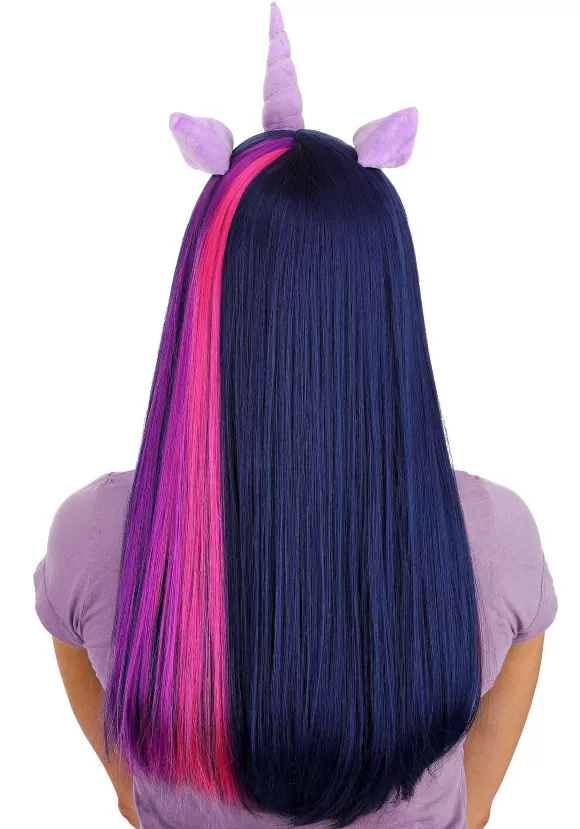 Hot FUN Costumes My Little Pony Twilight Sparkle Adult Wig