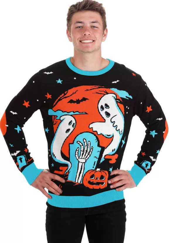 Online FUN Wear Neon Halloween Sweater For Adults