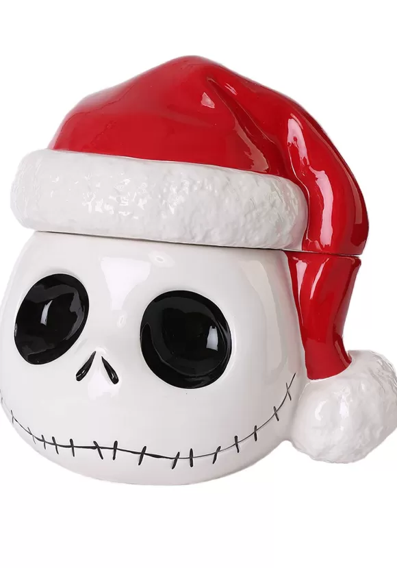 Fashion Vandor Nightmare Before Christmas Jack Skellington Ceramic Candy Jar