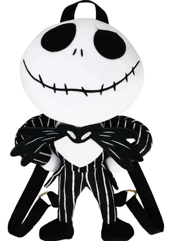 Fashion Bioworld Merchandising / Independent Sales Nightmare Before Christmas Jack Skellington Plush Mini Backpack