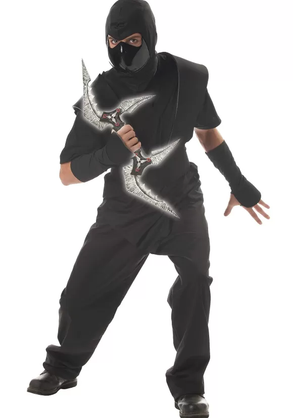 Best Sale California Costume Collection Ninja Assassin Toy Blades For Kids