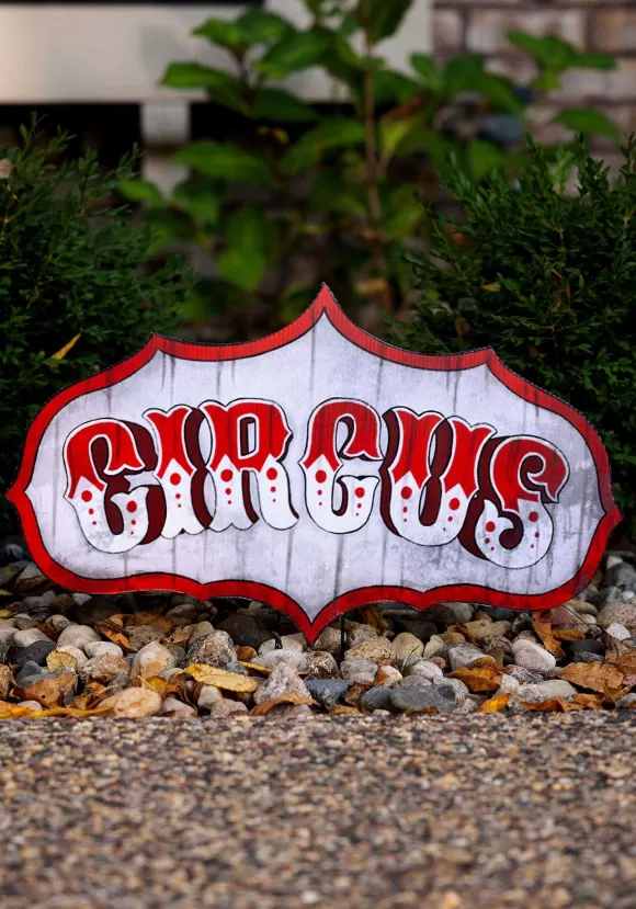 Outlet FUN Costumes Old Timey Circus Sign Halloween Decoration