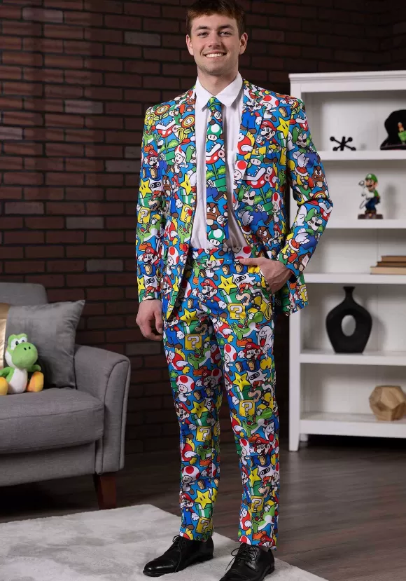 Online Opposuits Opposuit Super Mario Men'S Suit