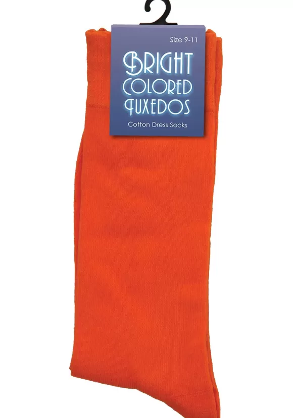 Best FUN Costumes Orange Dress Socks