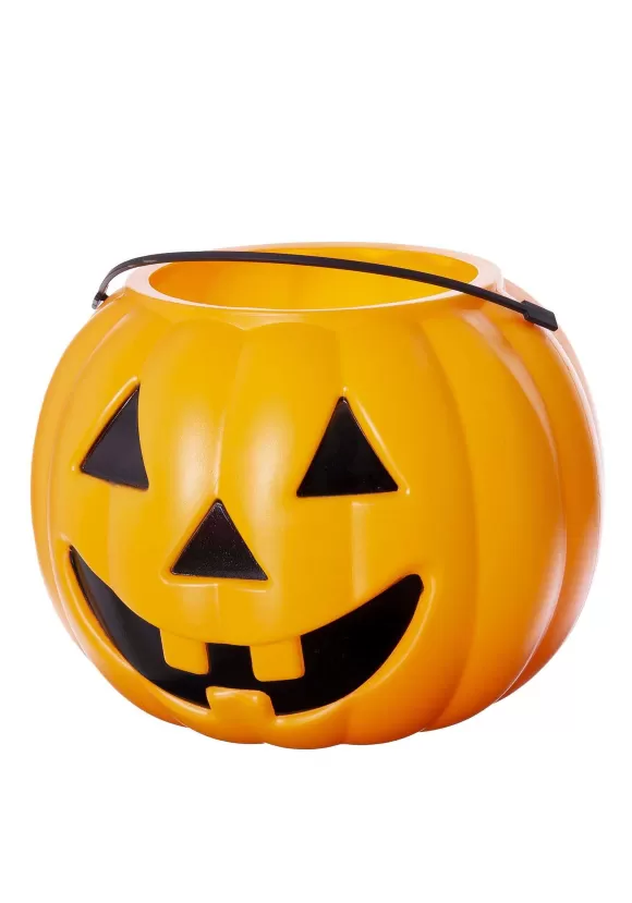 Flash Sale MOM Orange Pumpkin Trick-Or-Treat Bucket