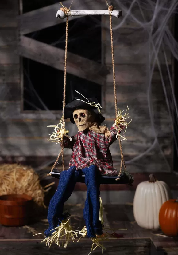 Fashion Sunstar Industries Outdoor Swinging Evil Scarecrow Decoration