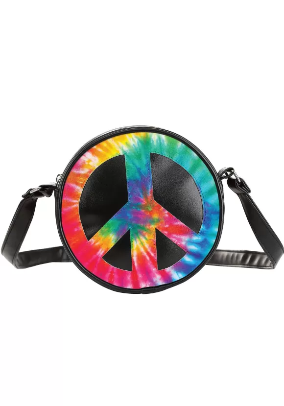 Cheap FUN Costumes Peace Sign Hippie Purse Accessory