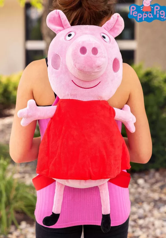 Flash Sale FUN Costumes Peppa Pig Kid'S Plush Backpack