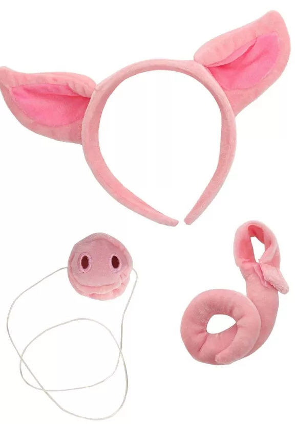 Cheap FUN Costumes Pig Nose Ears And Tail Accessory Costume Set