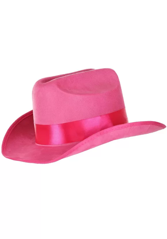 Cheap FUN Costumes Pink Cowboy Costume Hat For Girls