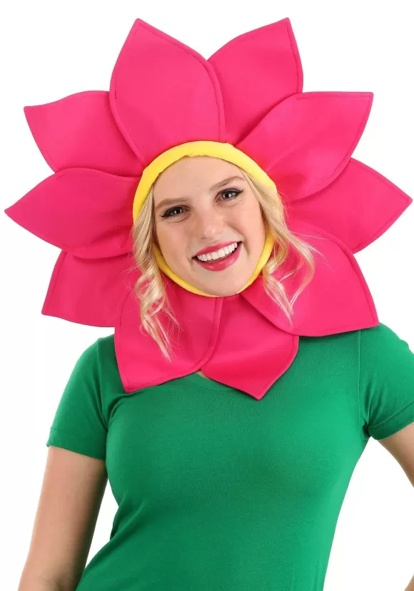 Flash Sale FUN Costumes Pink Daisy Flower Headpiece For Adults