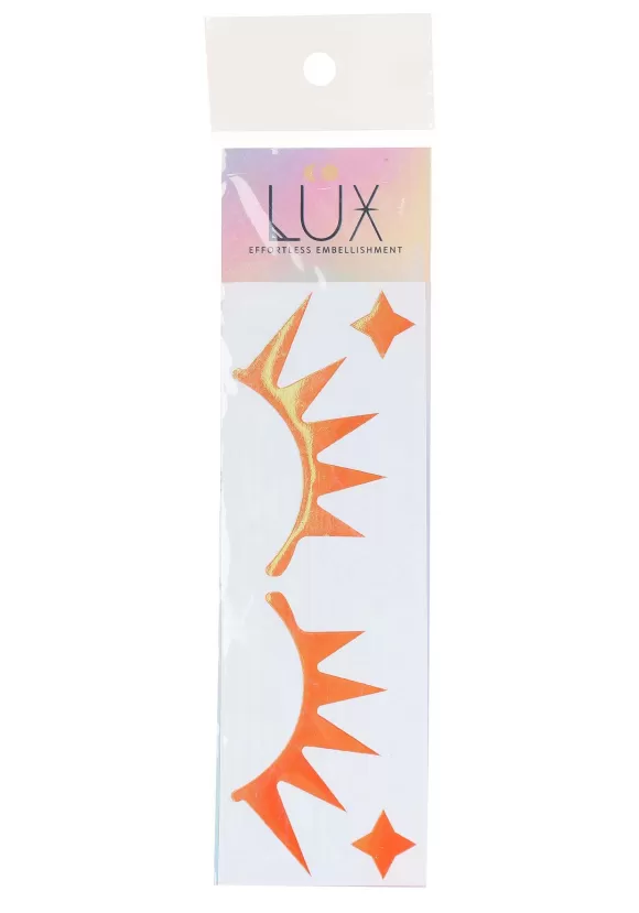 Discount Lux Pink Flash Sunshine Holographic Face Decals