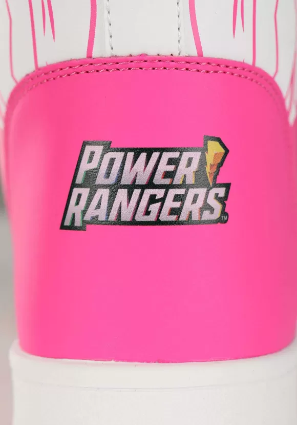 Store FUN Wear Pink Power Rangers Costume Inspired Sneakers For Adults