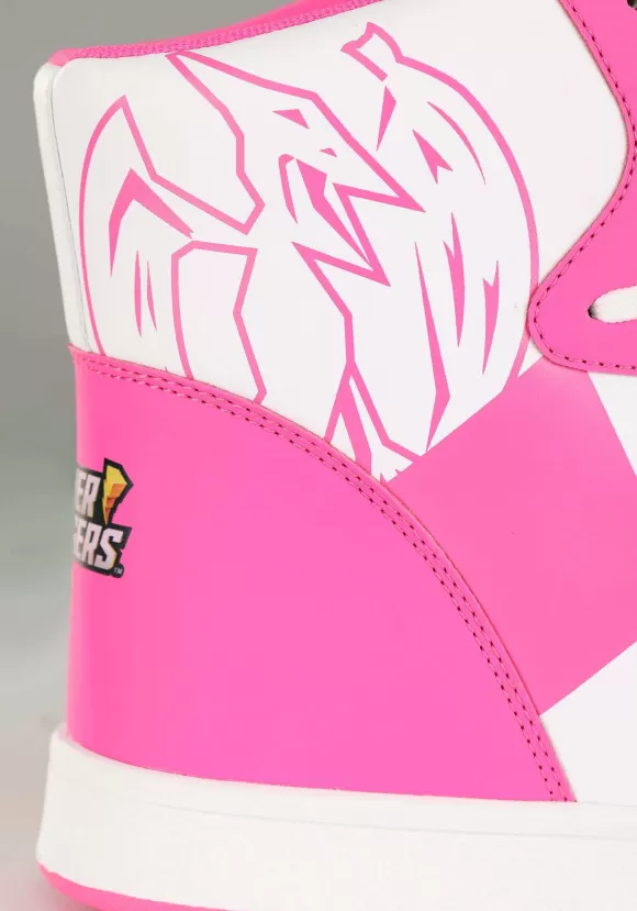 Store FUN Wear Pink Power Rangers Costume Inspired Sneakers For Adults