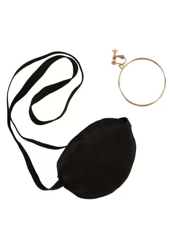 Store FUN Costumes Pirate Eye Patch & Earring Accessory Kit