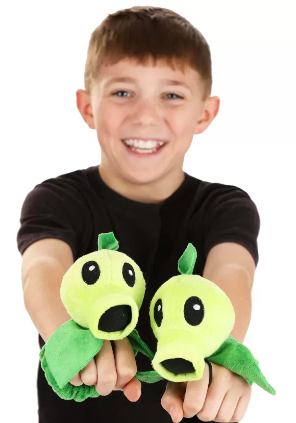 Fashion FUN Costumes Plants Vs Zombies Threepeater Gloves For Kids