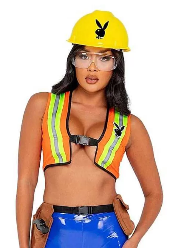 Sale Roma Playboy Construction Cutie Costume For Women