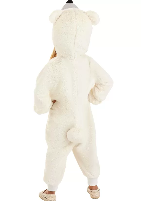 Cheap FUN Costumes Polar Bear Costume Onesie For Toddlers