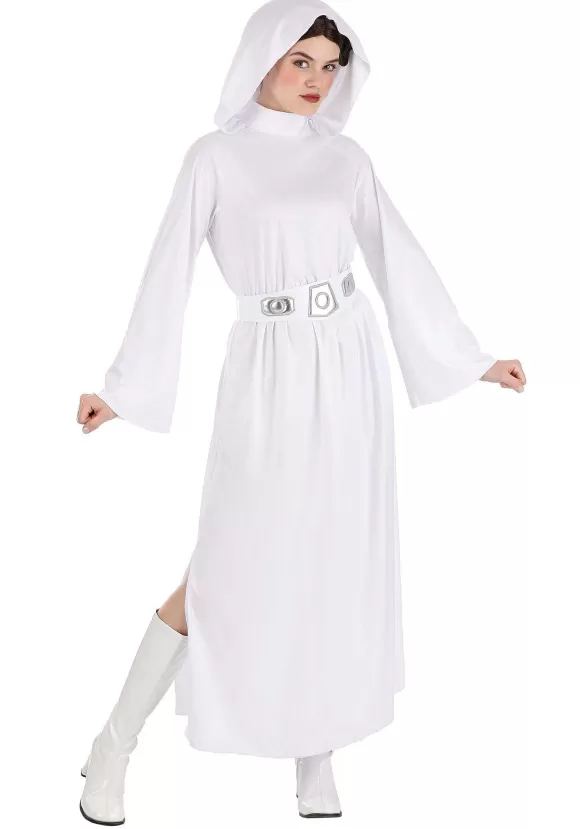 Cheap Jazwares Princess Leia Hooded Costume For Adults