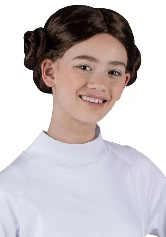 Flash Sale Jazwares Princess Leia Wig For Girls