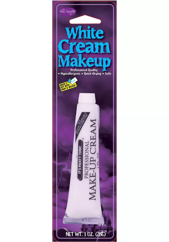 Shop Fun World Professional Cream Makeup - White