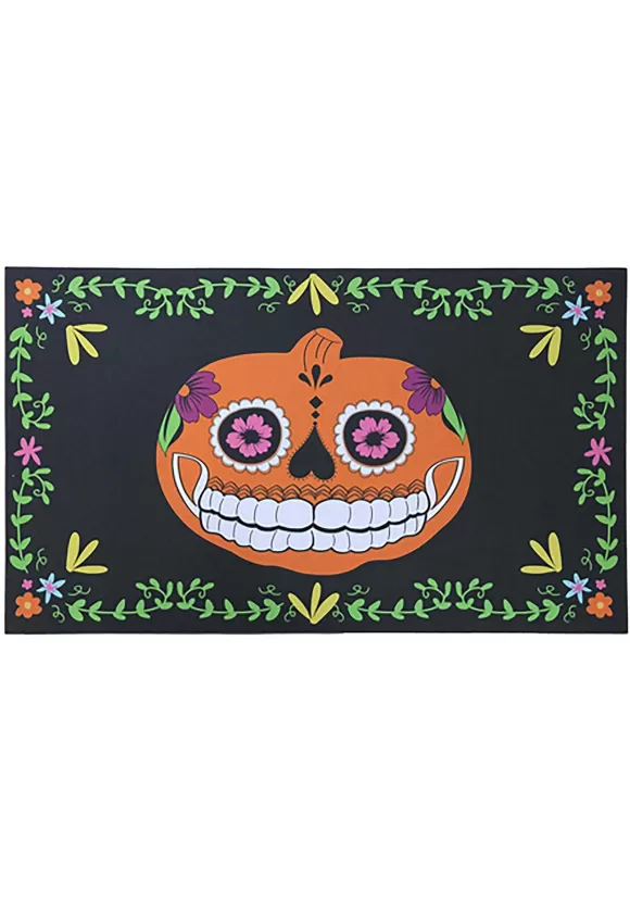 Clearance Special T Imports Pumpkin Halloween Doormat