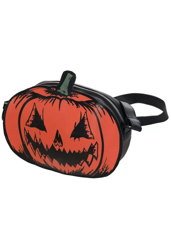 Online FUN Wear Pumpkin Jack O Lantern Purse