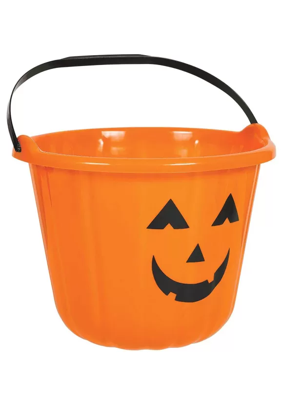 Hot Amscan Pumpkin Treat Bucket