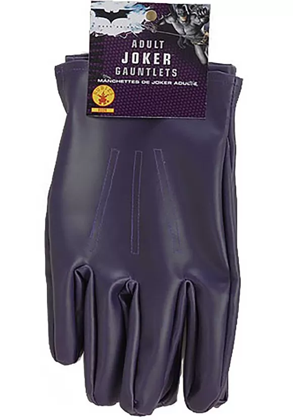 Clearance Rubies Costume Co. Inc Purple Joker Gloves For Adults