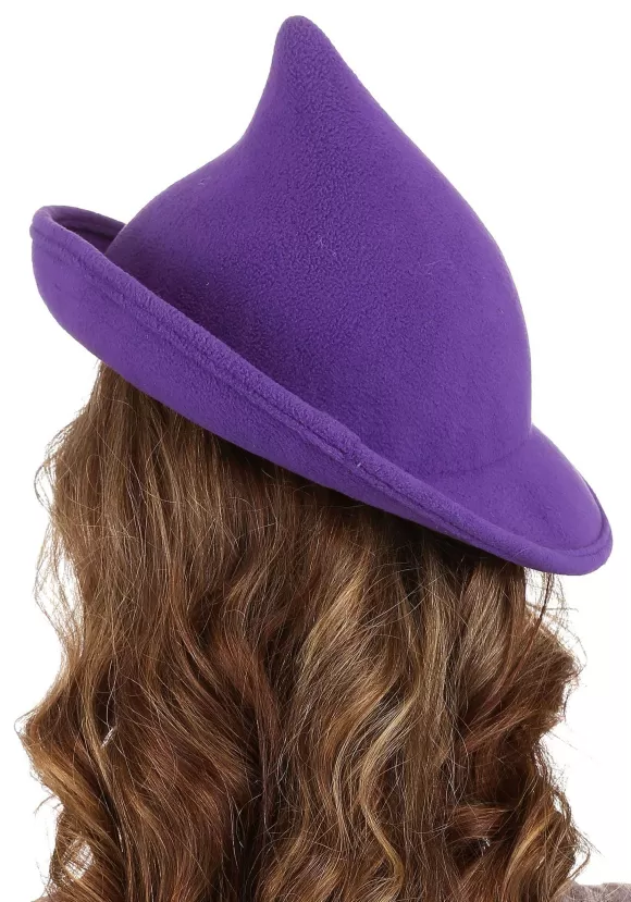 Discount FUN Costumes Purple Modern Witch Costume Hat