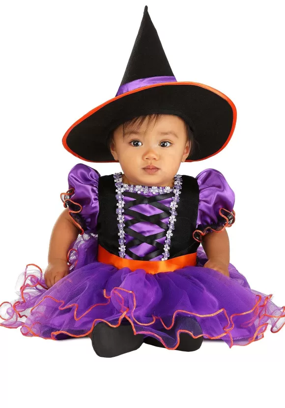 Cheap FUN Costumes Purple Ribbon Witch Costume For Infants