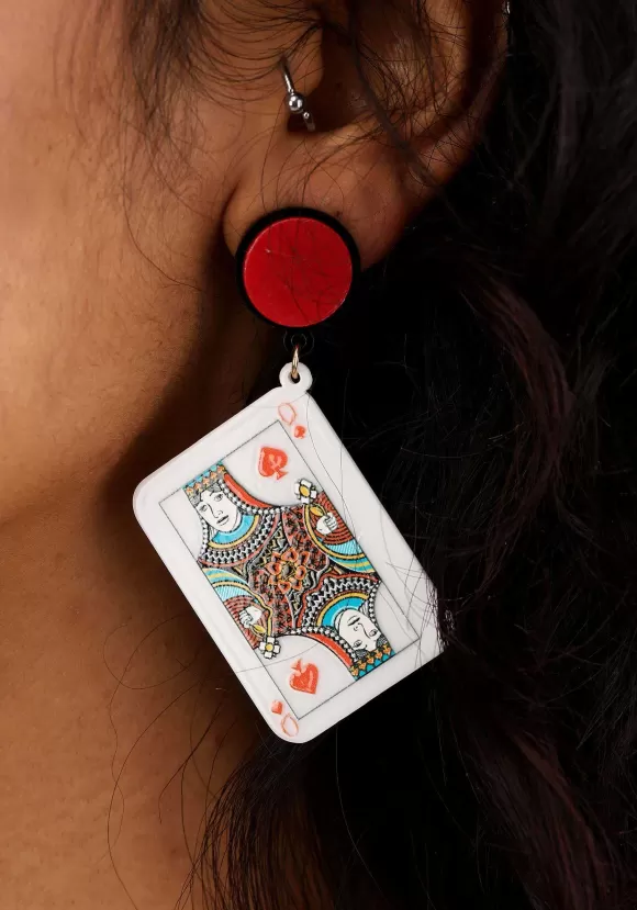 Shop Anarchy Street Queen Of Hearts Drop Earrings