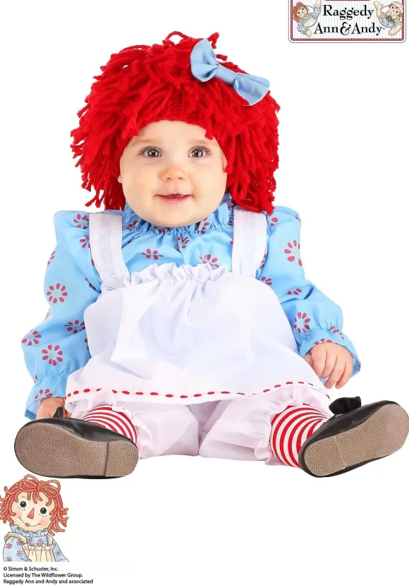 Hot FUN Costumes Raggedy Ann Costume For Infants