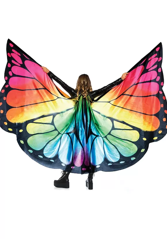 Shop Leg Avenue Rainbow Butterfly Wings