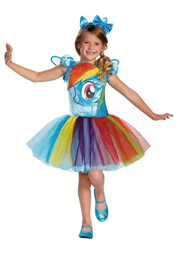 Best Disguise Rainbow Dash Tutu Prestige Costume For Kids