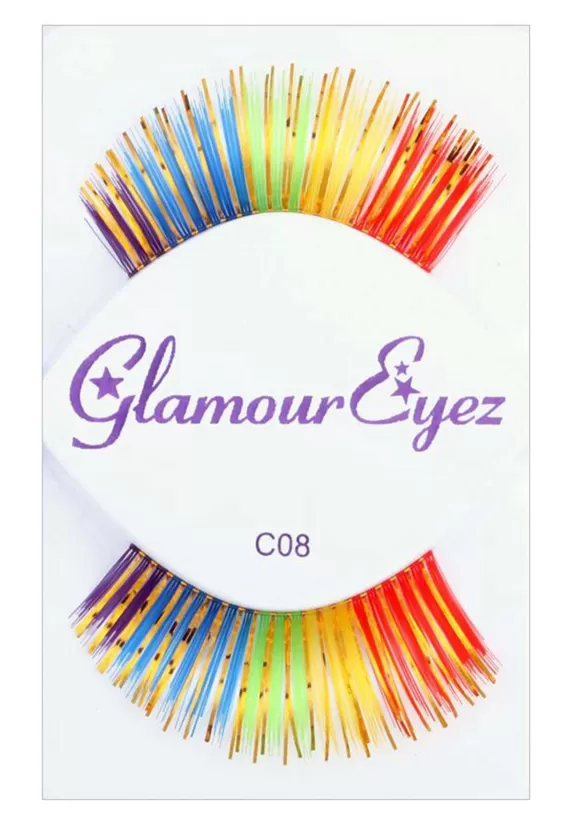 Best Westbay, Inc Rainbow Glamour False Eyelashes