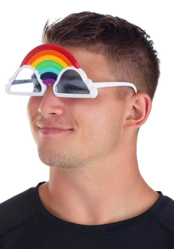 Cheap FUN Costumes Rainbow Glasses