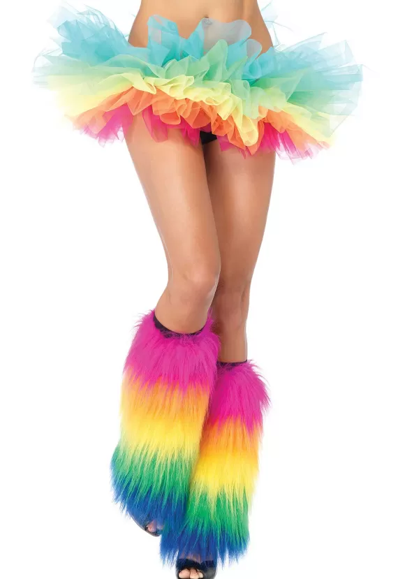 Cheap Leg Avenue Rainbow Organza Tutu