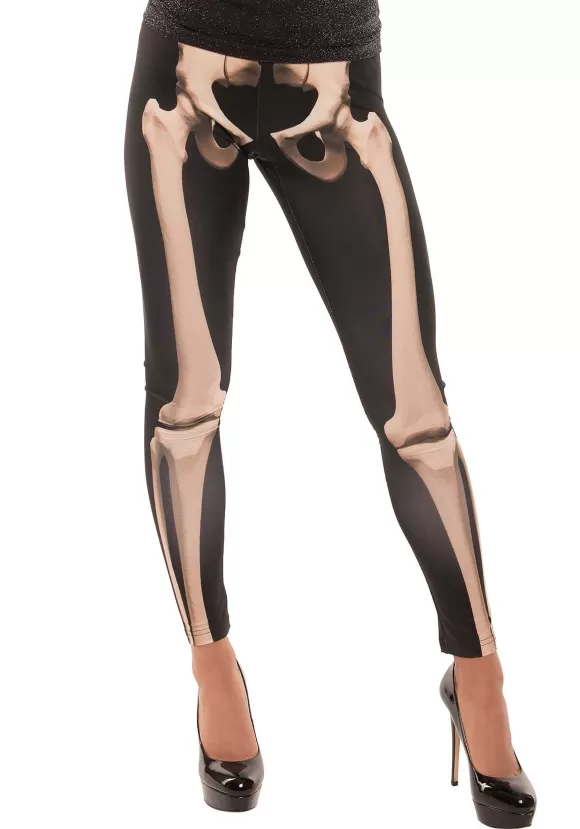 Online Creative Apparel Realistic Skeleton Leggings For Adults