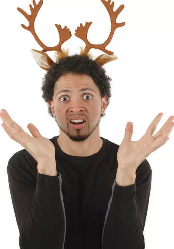 Clearance FUN Costumes Reindeer Antlers Costume Headpiece