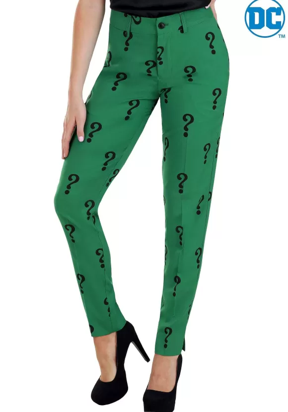 Sale FUN Suits Riddler Slim Fit Pants For Women